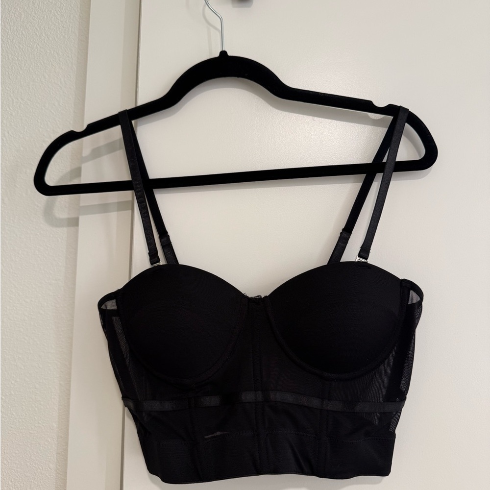 Elegant Black Women's Bustier